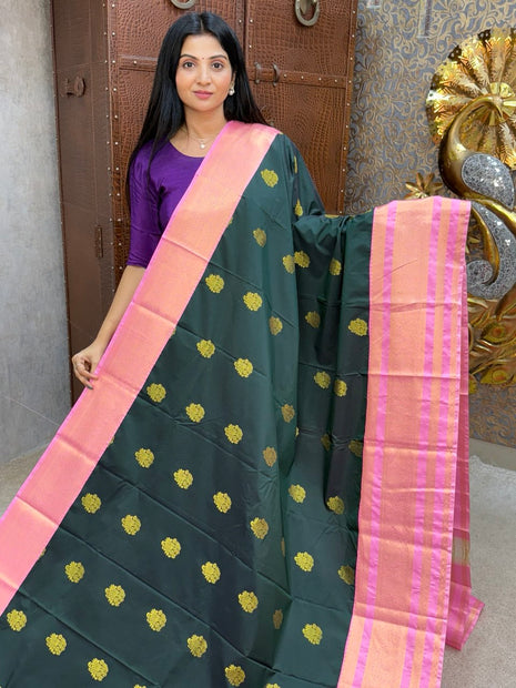 Premium Kanchi Gold Zari