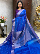 Kanchi Silk Silver Zari