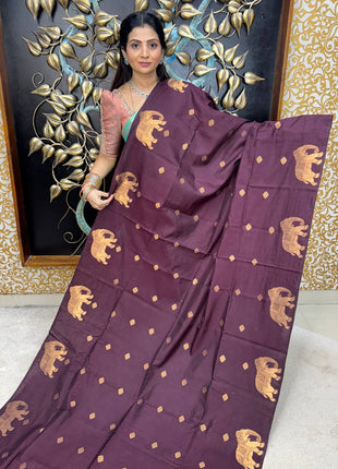 Mulberry Saree