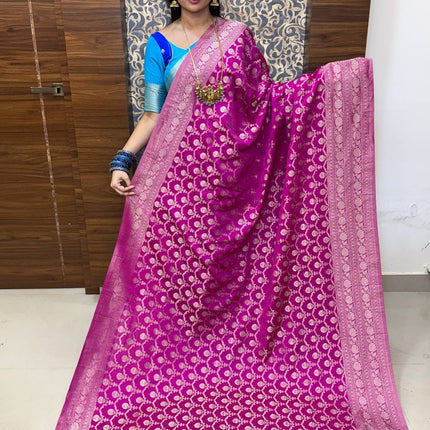 Pure Georgette Banarasi