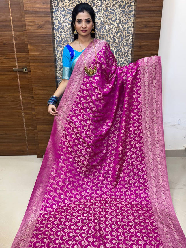 Pure Georgette Banarasi