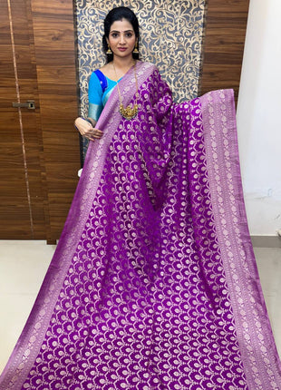 Pure Georgette Banarasi