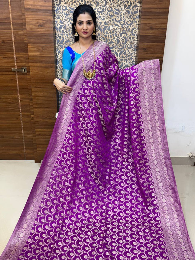 Pure Georgette Banarasi