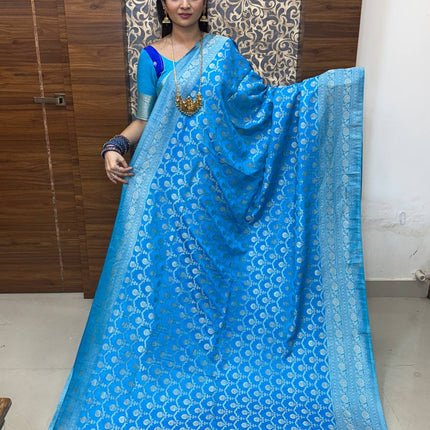 Pure Georgette Banarasi