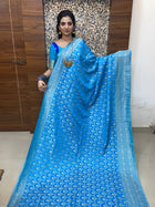 Pure Georgette Banarasi