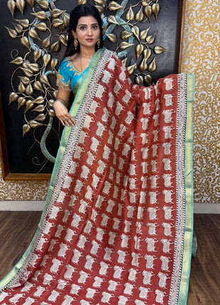 Pure Maheshwari Silk