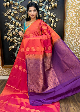 Border Less Kanchi Silk