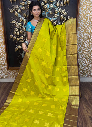 Premium Kanchi Gold Zari