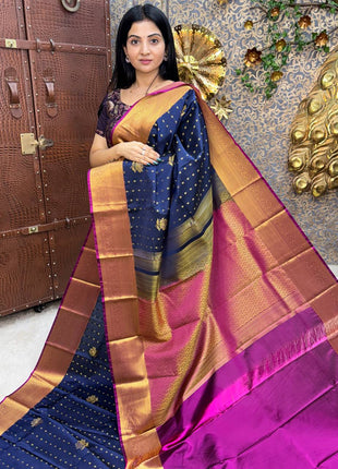 Premium Kanchi Gold Zari
