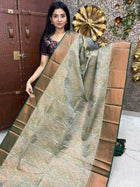 Triple Shade Kanchi Silk