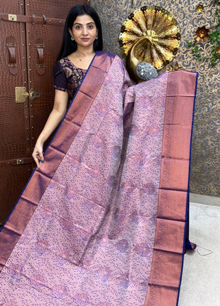 Triple Shade Kanchi Silk