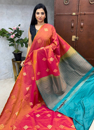Border Less Kanchi Silk