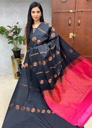 Border Less Kanchi Silk