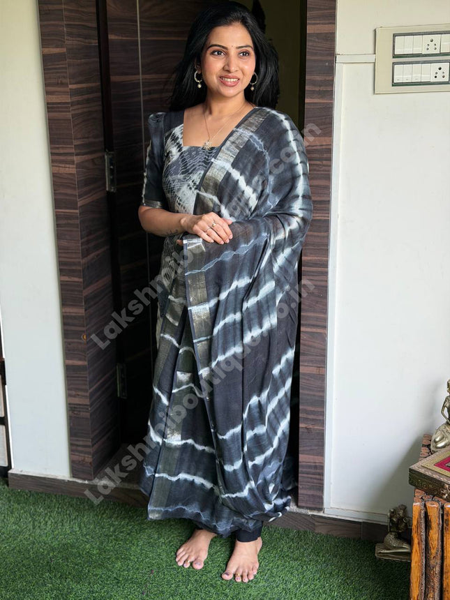 Linen Cotton Suit (Unstitched)