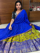 Lehenga is Free Size (Semi Stitched )