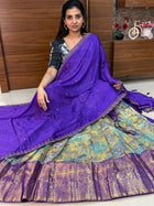 Lehenga is Free Size (Semi Stitched )