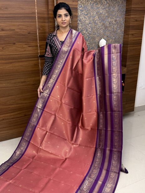 Semi kanchipuram Silk