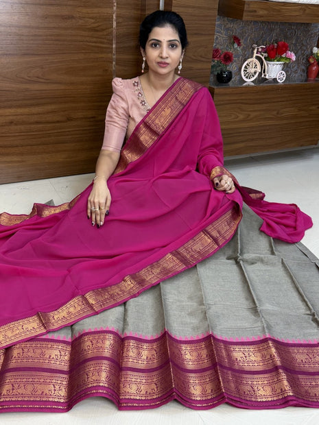 Half Saree ( Unstitched)