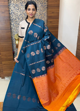 Border Less Kanchi Silk