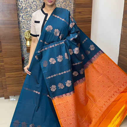 Border Less Kanchi Silk