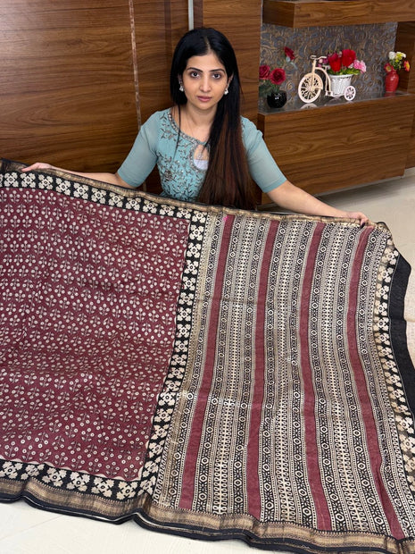 Pure Maheshwari Silk