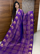 Border Less Kanchi Silk