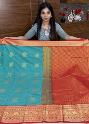 Premium Kanchi Gold Zari