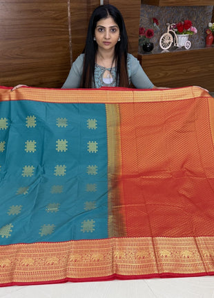 Premium Kanchi Gold Zari