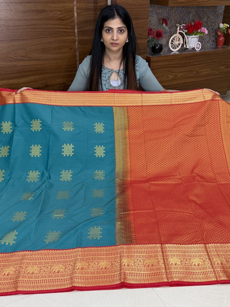 Premium Kanchi Gold Zari