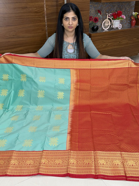 Premium Kanchi Gold Zari