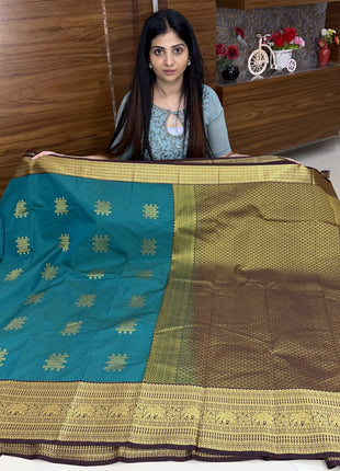 Premium Kanchi Gold Zari