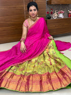 Lehenga is Free Size (Semi Stitched )