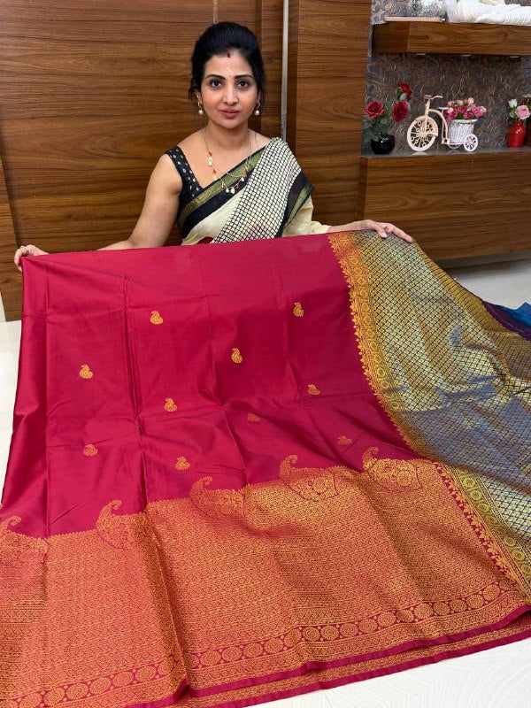 Premium Kanchi Gold Zari