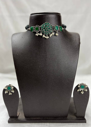 Oxsidised With Joker Necklace Jewellery