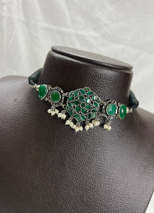 Oxsidised With Joker Necklace Jewellery