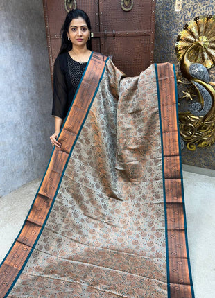 Triple Shade Kanchi Silk