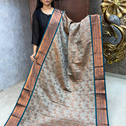 Triple Shade Kanchi Silk