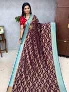 Pure Georgette Banarasi