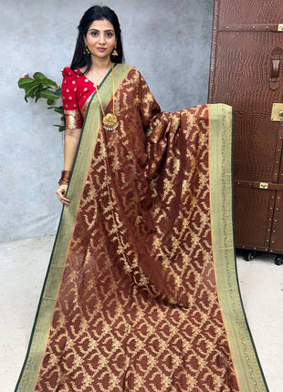 Pure Georgette Banarasi
