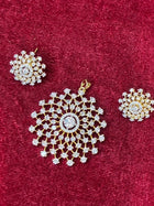 Stone Dollar With Earring