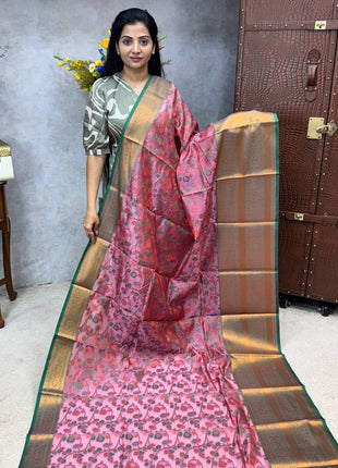 Semi Raw Silk Sarees