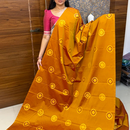 Border Less Kanchi Silk
