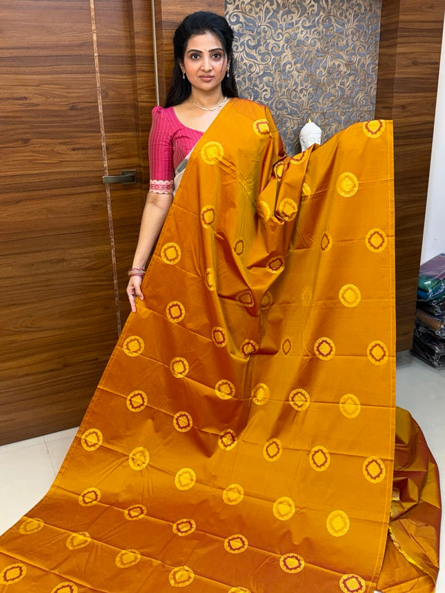 Border Less Kanchi Silk