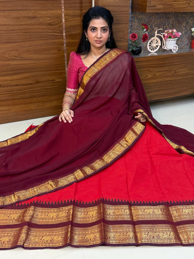 Half Saree ( Unstitched)