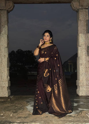 Mulberry Saree