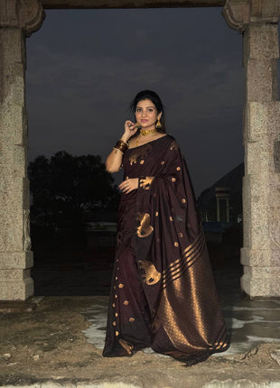 Mulberry Saree