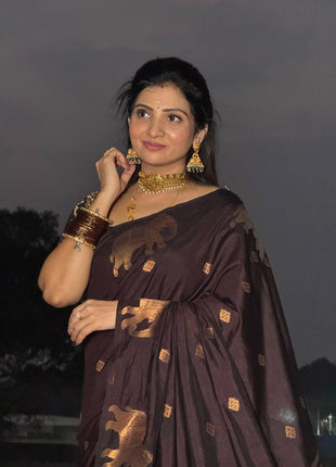 Mulberry Saree