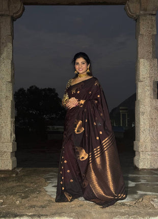 Mulberry Saree