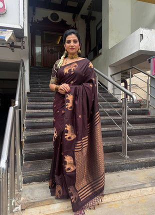 Mulberry Saree