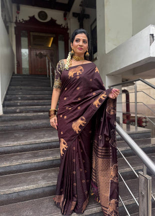 Mulberry Saree